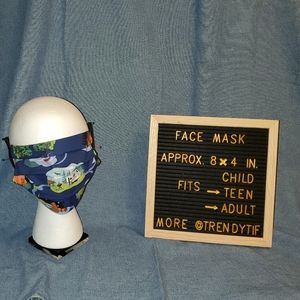 Camping Nature Face Covering Mask Shield Washable Reusable